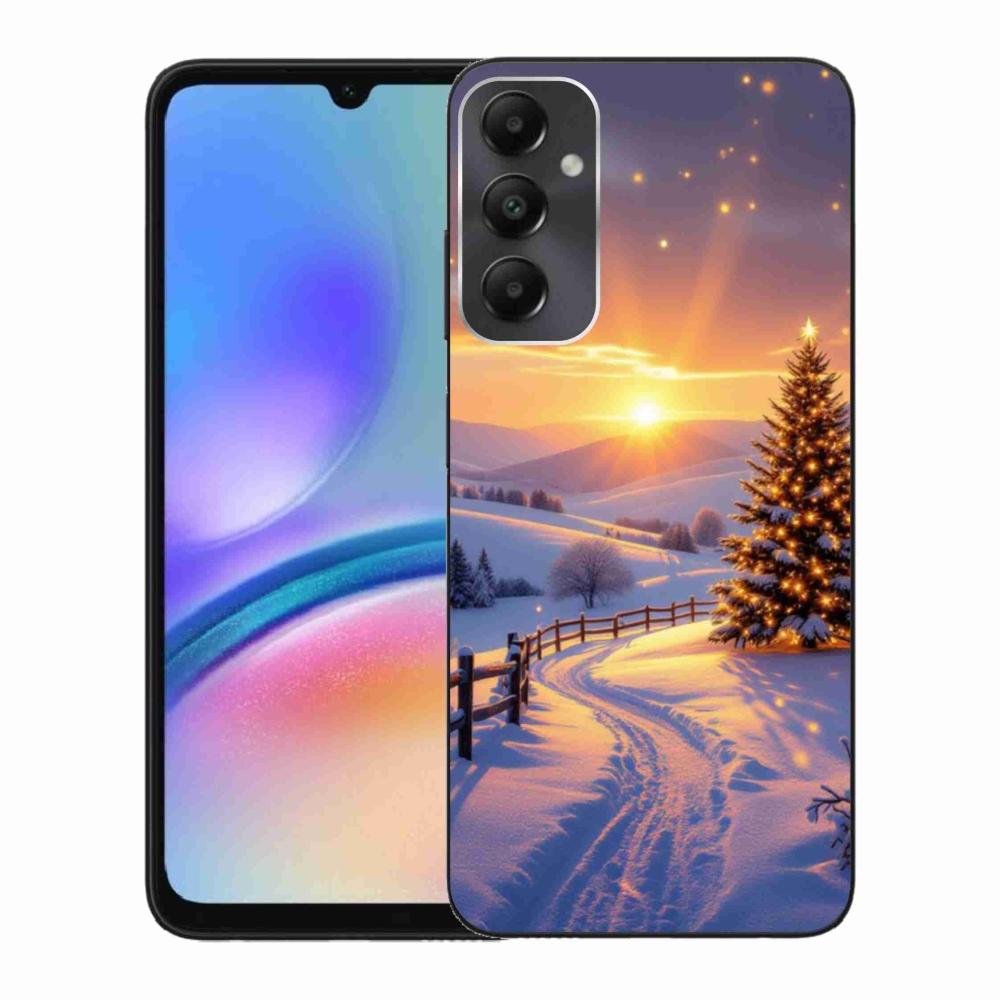 Gél borítás mmCase Samsung Galaxy A05s készülékhez - téli tájkép