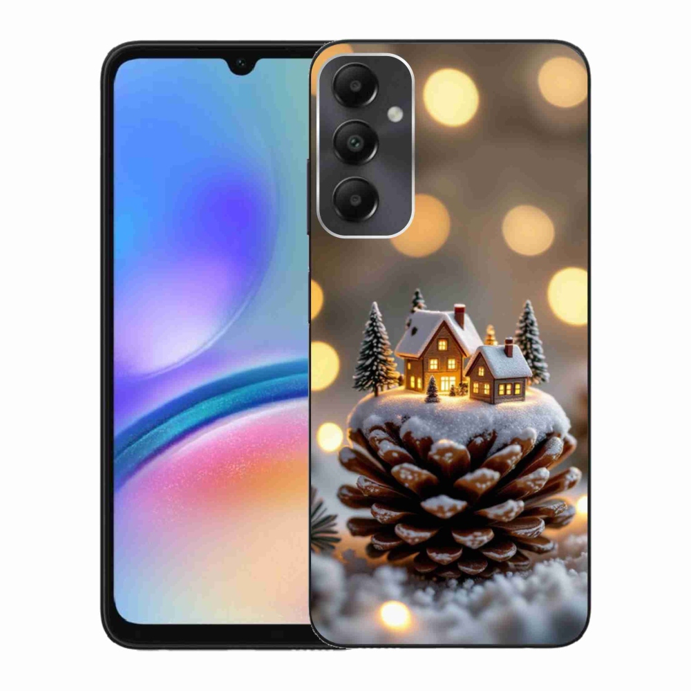 Gél borítás mmCase Samsung Galaxy A05s készülékhez - téli falu