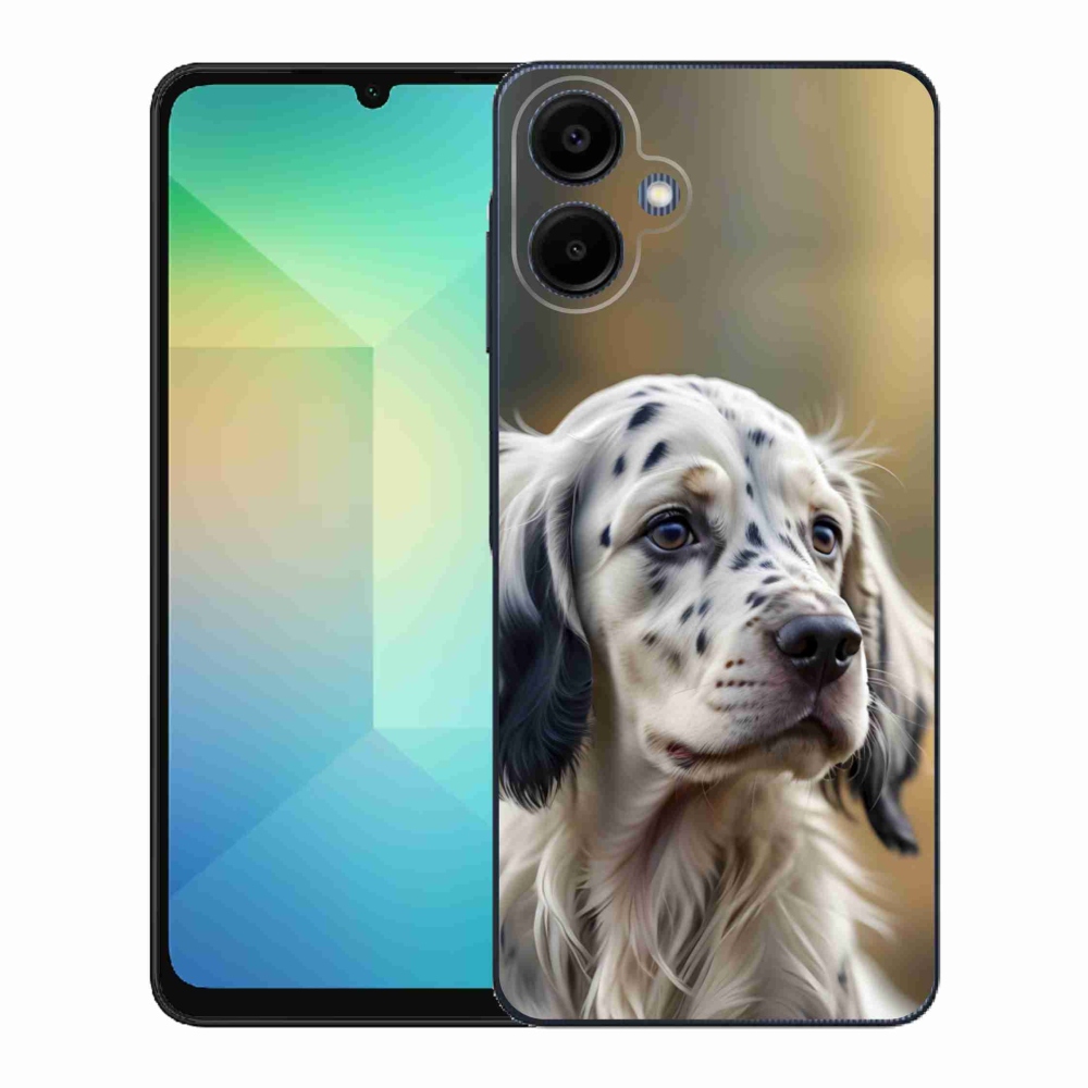 Gél borítás mmCase Samsung Galaxy A06 készülékhez - English Setter
