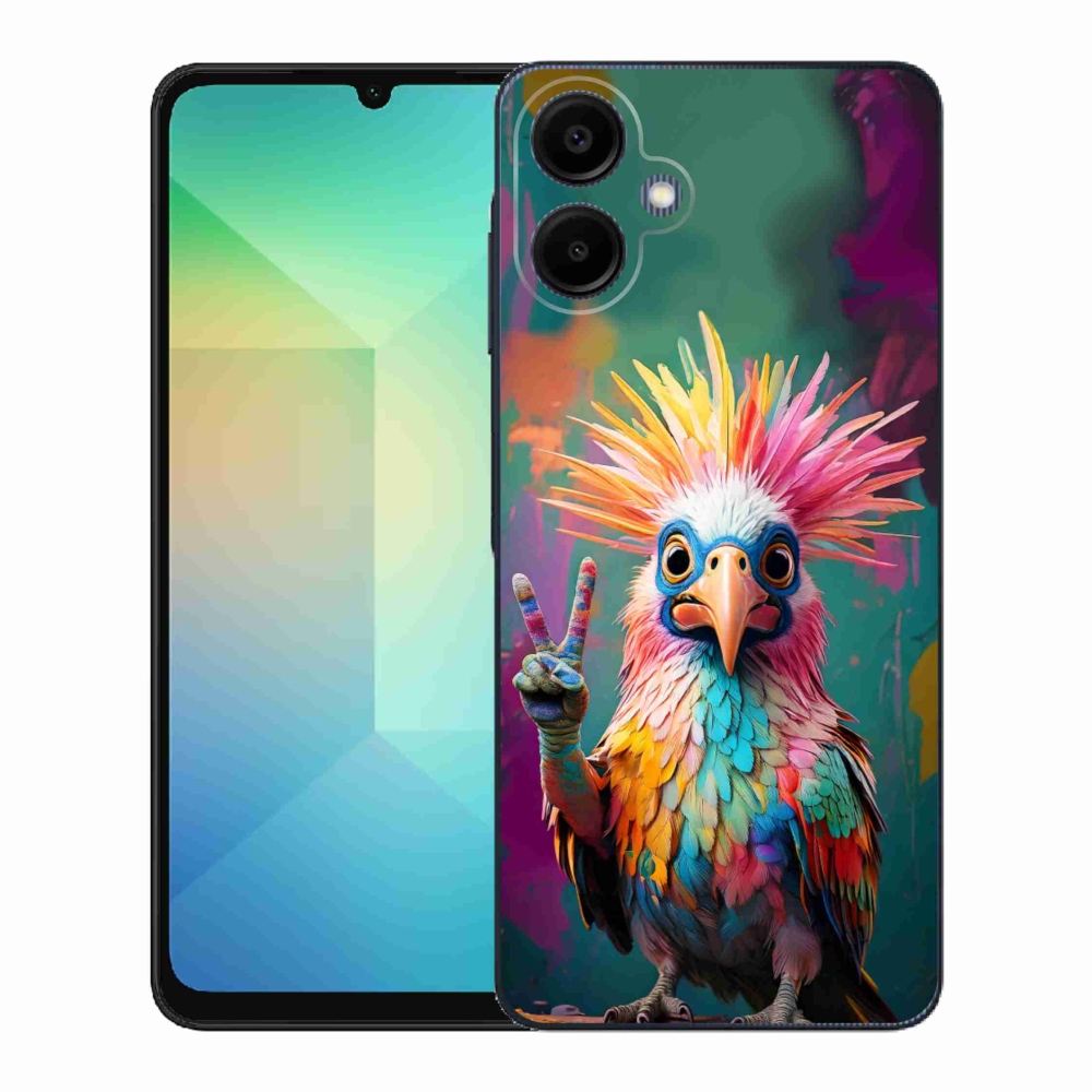 Gél borítás mmCase Samsung Galaxy A06-hoz - szín lila