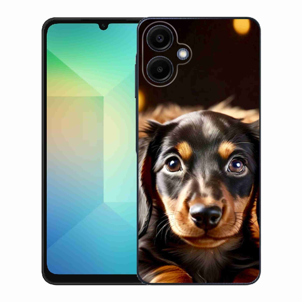 Zselés borítás mmCase Samsung Galaxy A06-hoz - tacskó