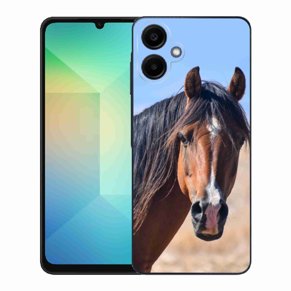 Gél borítás mmCase Samsung Galaxy A06 - nyugodt ló - Samsung Galaxy A06 - nyugodt ló