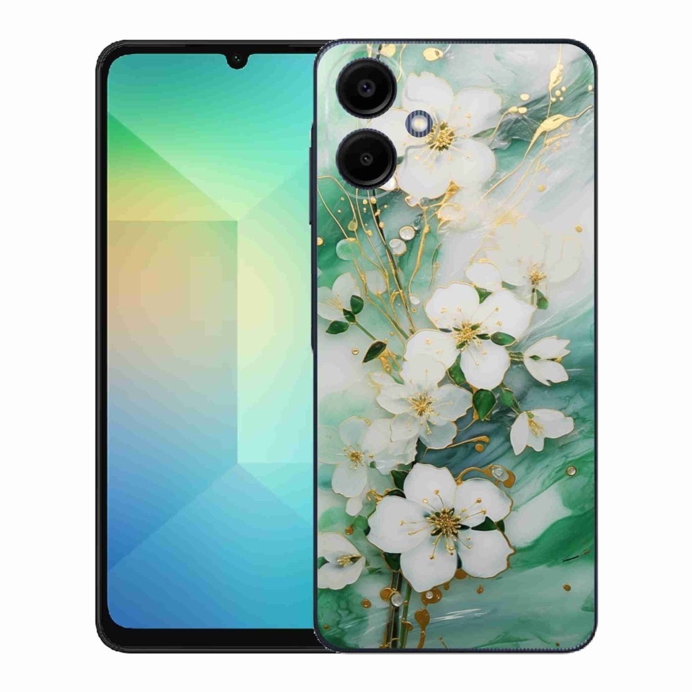 Gél borítás mmCase Samsung Galaxy A06 - finom virágok