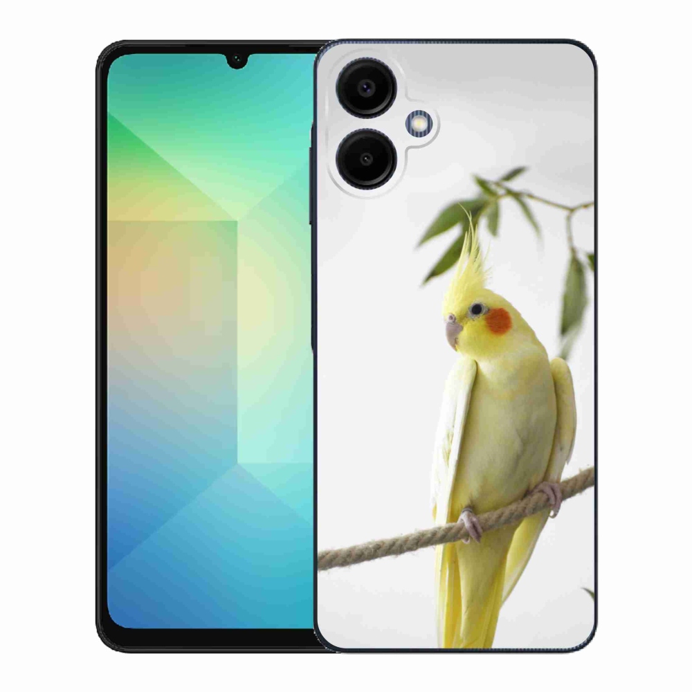 Gél borító mmCase Samsung Galaxy A06 - papagáj korela chocholatá