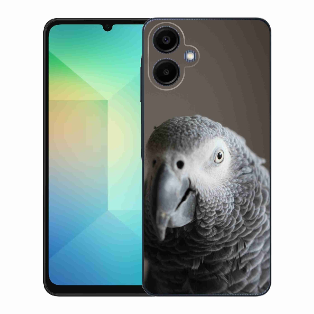 Zselés borítás mmCase Samsung Galaxy A06-hoz - papagáj jacko 2