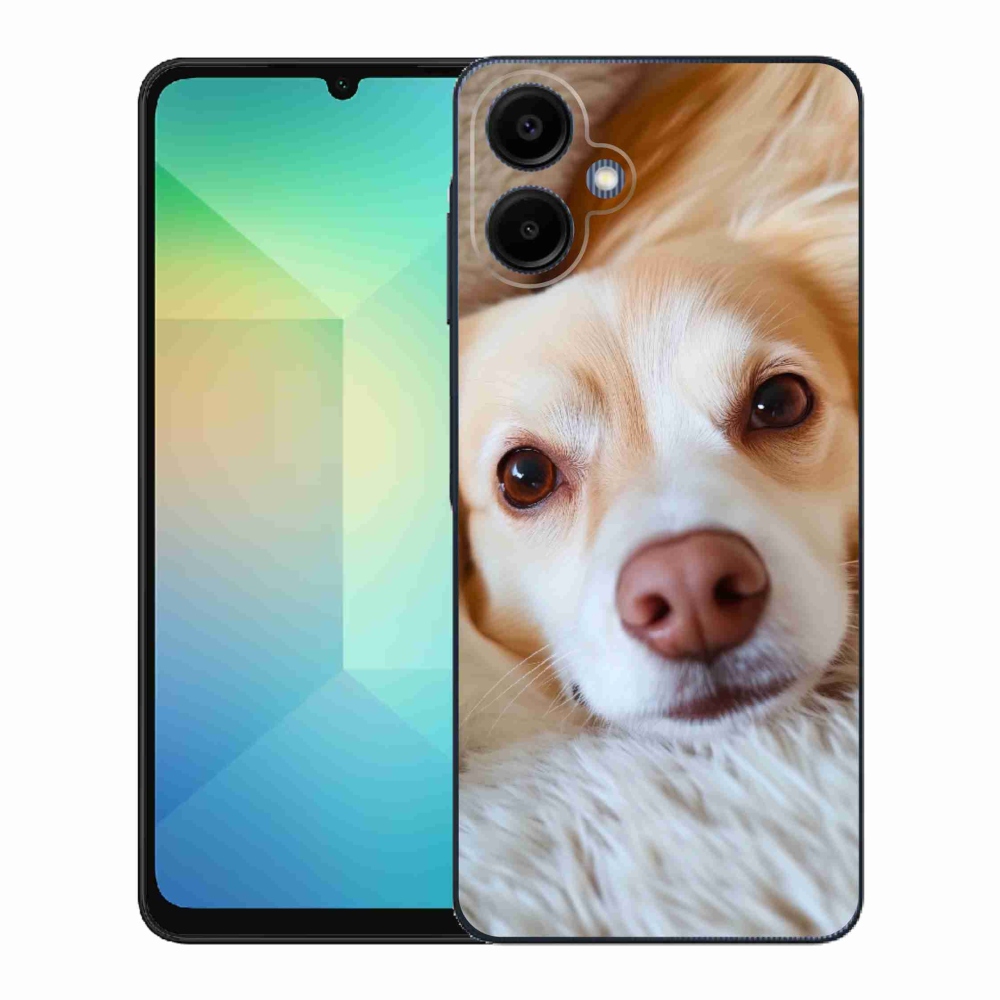 Gél borítás mmCase Samsung Galaxy A06 készülékhez - Aranyos csivava