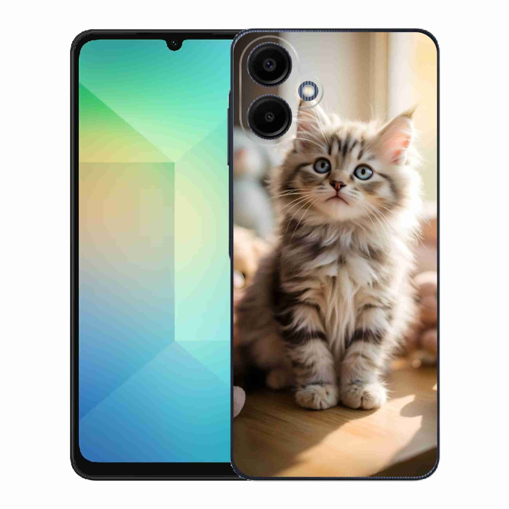 Gél borítás mmCase Samsung Galaxy A06-hoz - aranyos cica 10
