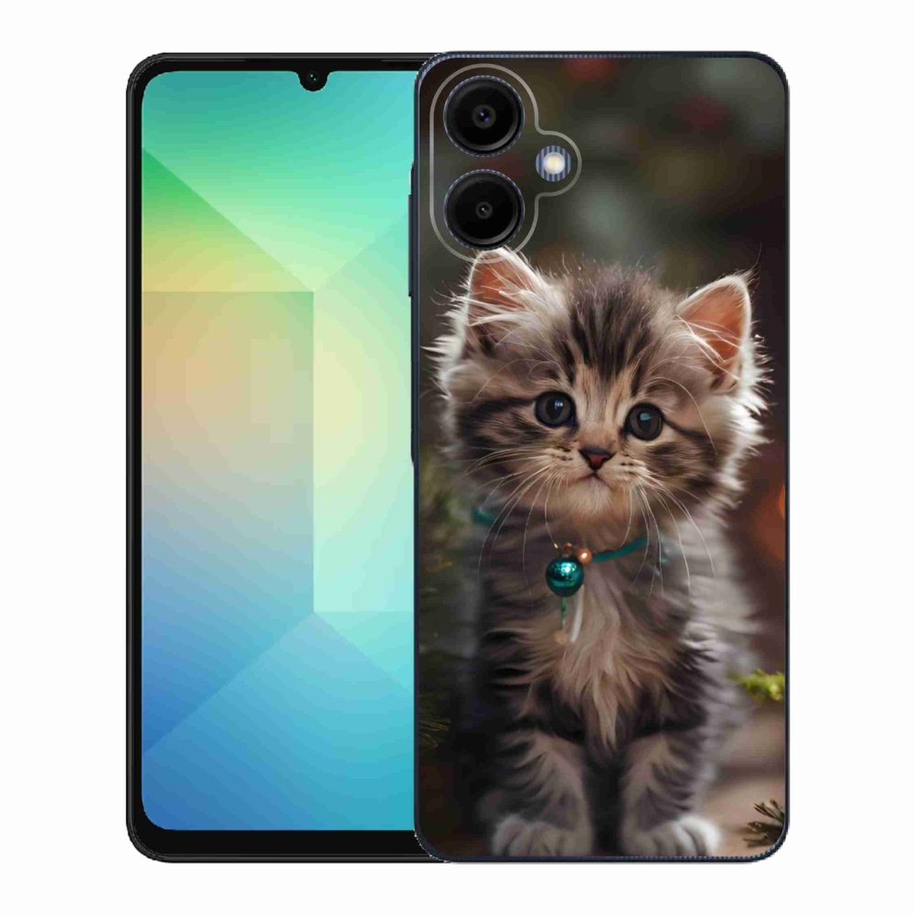 Gél borító mmCase Samsung Galaxy A06-hoz - aranyos cica 11