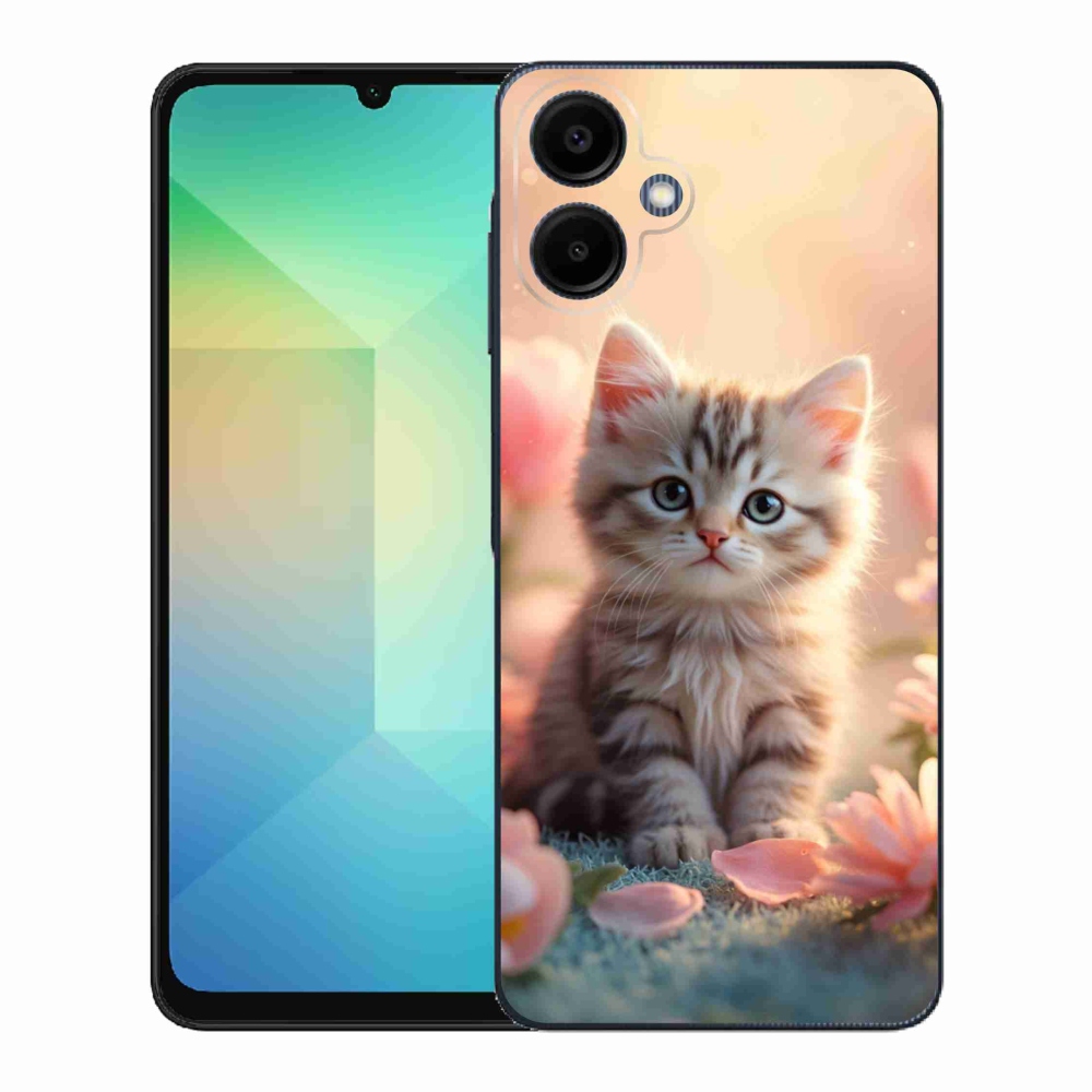 Gél borító mmCase Samsung Galaxy A06-hoz - aranyos cica 8