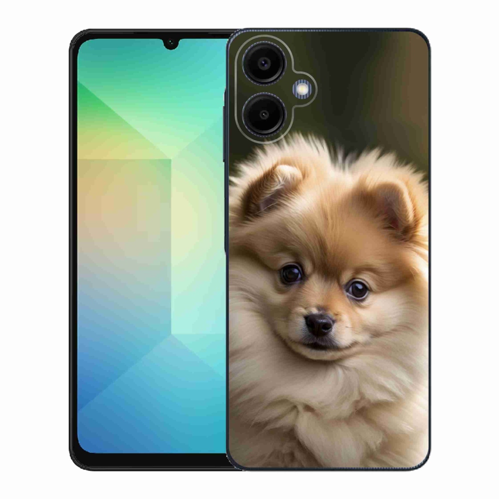 Gél borítás mmCase Samsung Galaxy A06-hoz - aranyos pomerániai 2