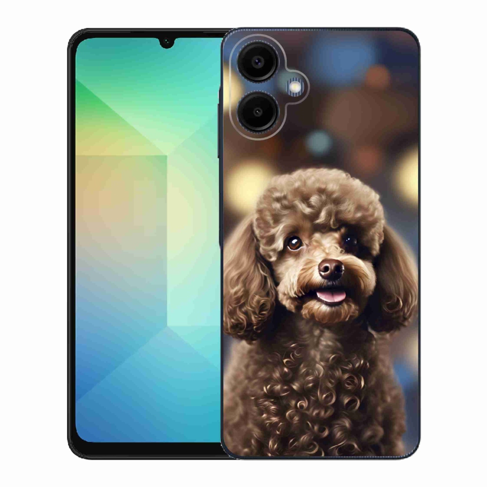 Gél borítás mmCase Samsung Galaxy A06-hoz - aranyos uszkár