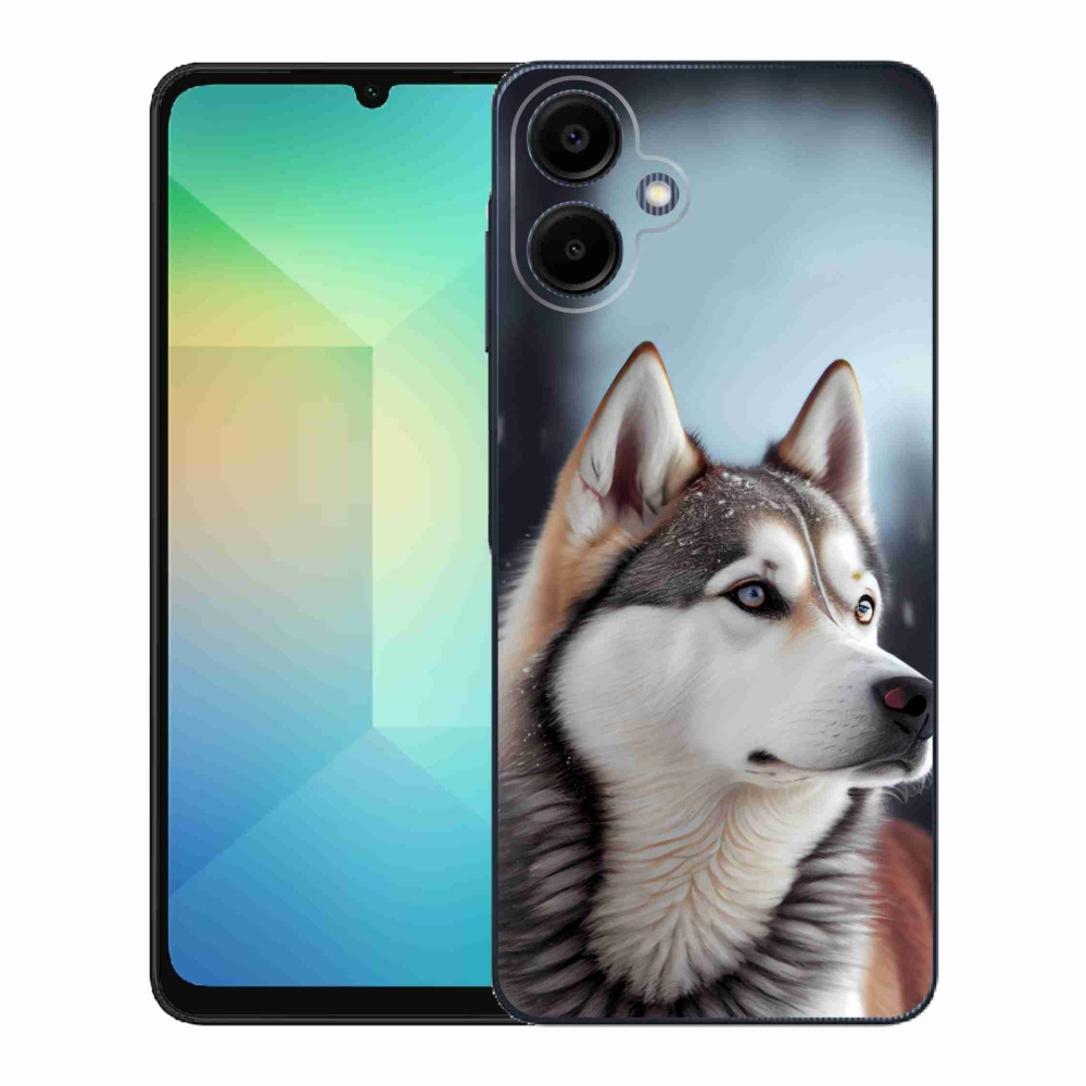 Gél borítás mmCase Samsung Galaxy A06-hoz - Szibériai husky