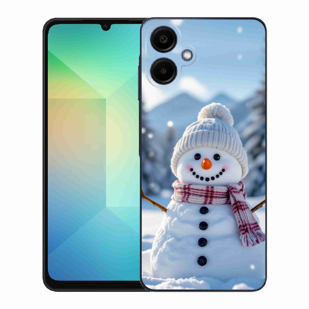 Gél borító mmCase Samsung Galaxy A06 - hóember 3