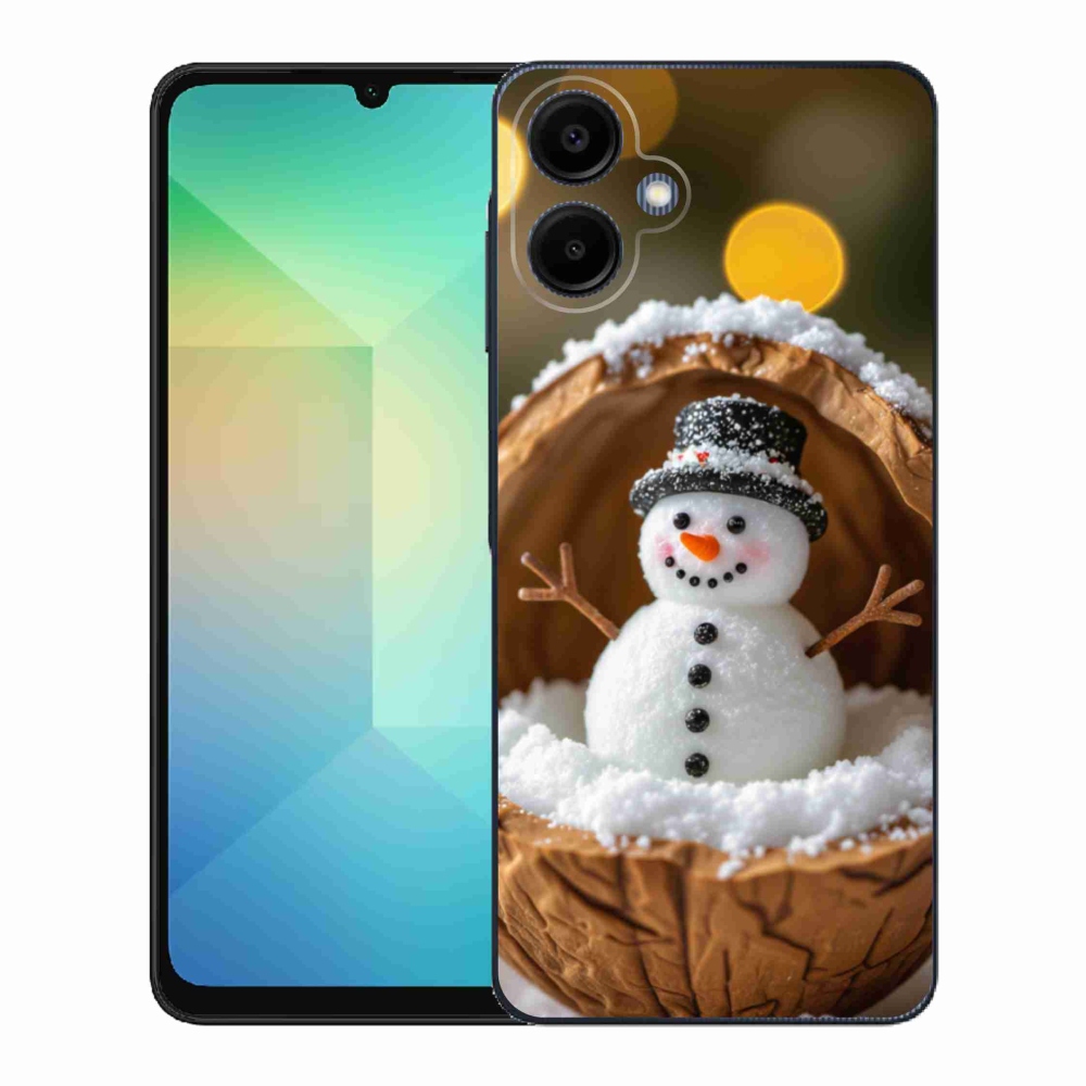 Gél borítás mmCase Samsung Galaxy A06 - hóember 4