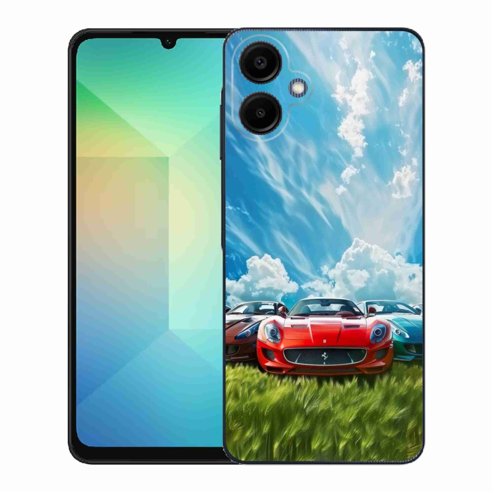 Gél borítás mmCase Samsung Galaxy A06 - sportkocsikhoz