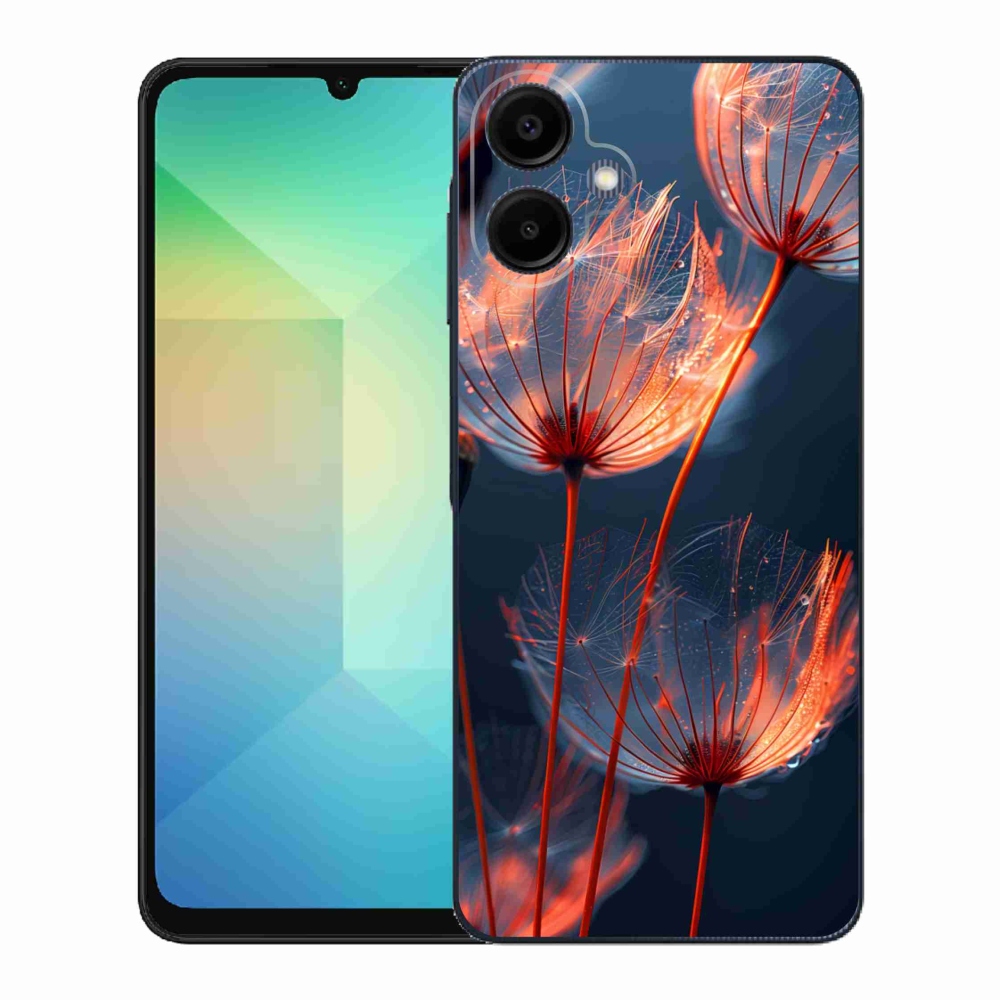 Gél borító mmCase Samsung Galaxy A06-hoz - világító pehely