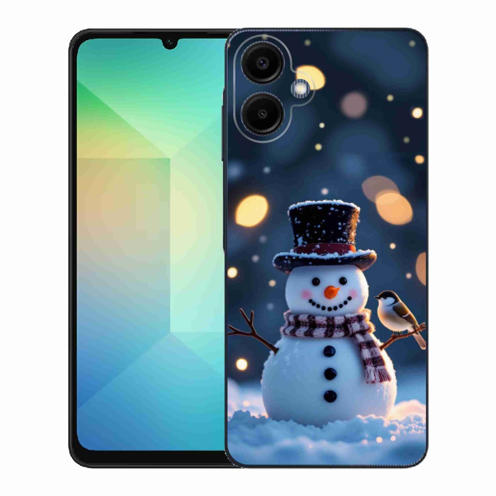 Gél borítás mmCase Samsung Galaxy A06 - Karácsonyi hóember