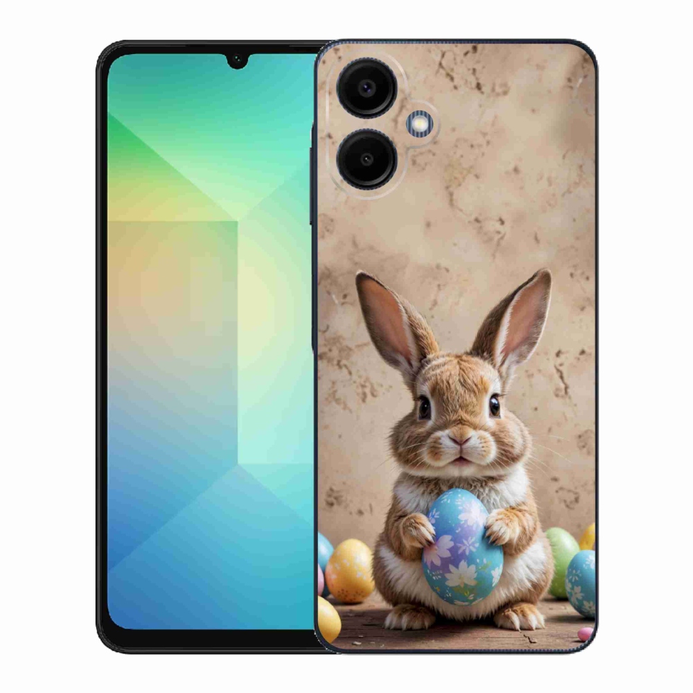Gél borítás mmCase Samsung Galaxy A06-hoz - Húsvéti nyuszi