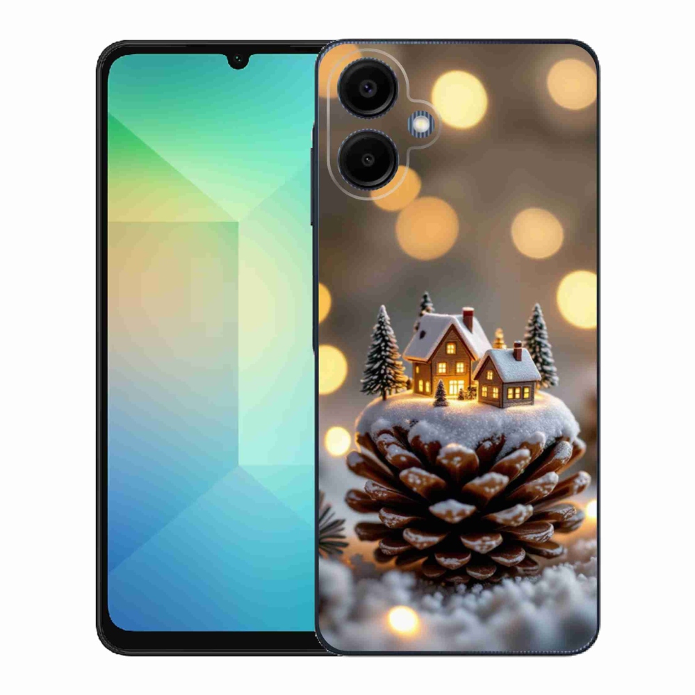 Gél borítás mmCase Samsung Galaxy A06 - téli falu