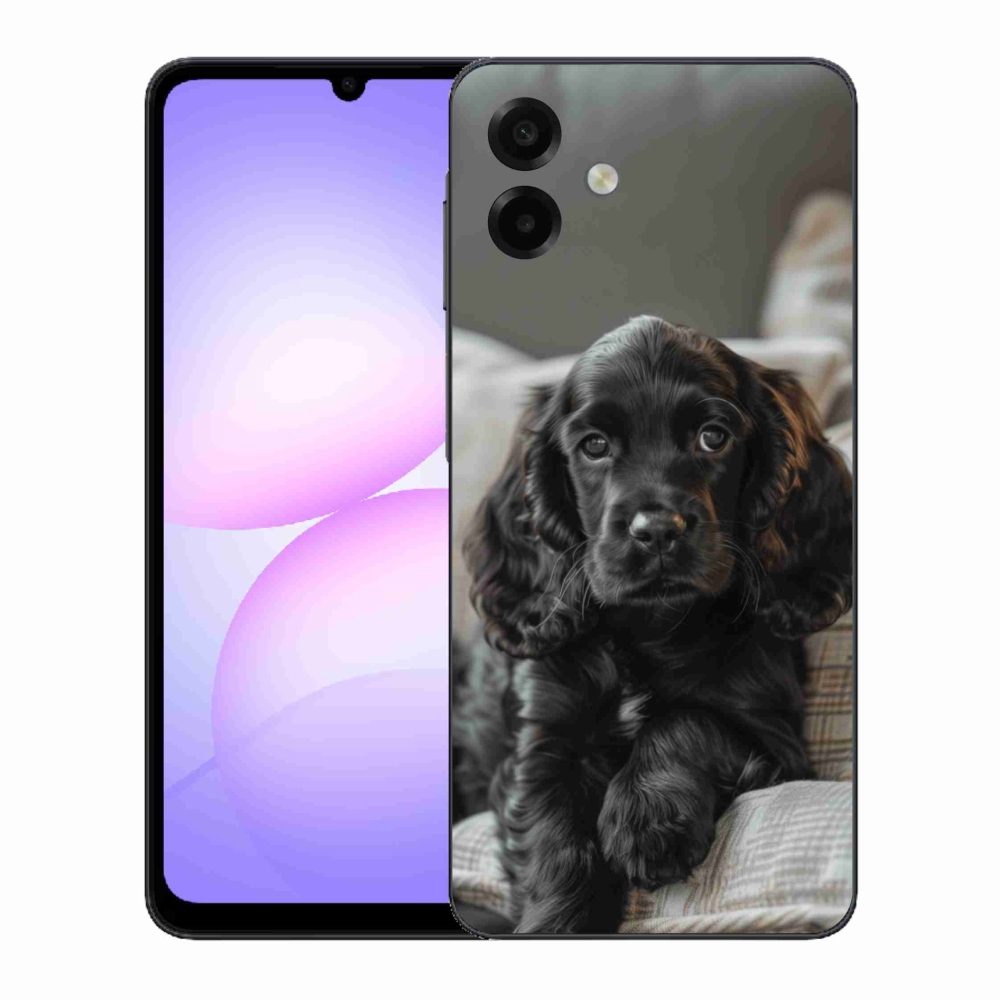 Gél borítás mmCase Samsung Galaxy A07 készülékhez - angol cocker spániel