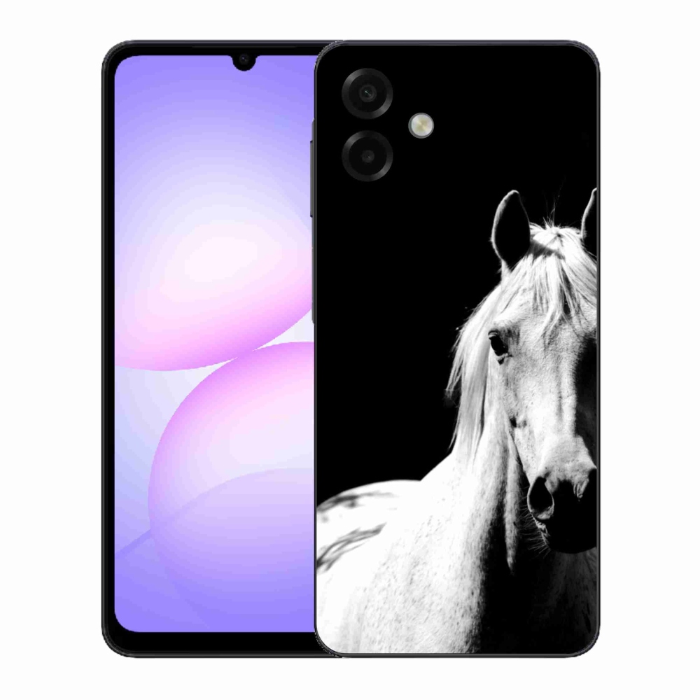 Gél borítás mmCase Samsung Galaxy A07 - fehér ló 5