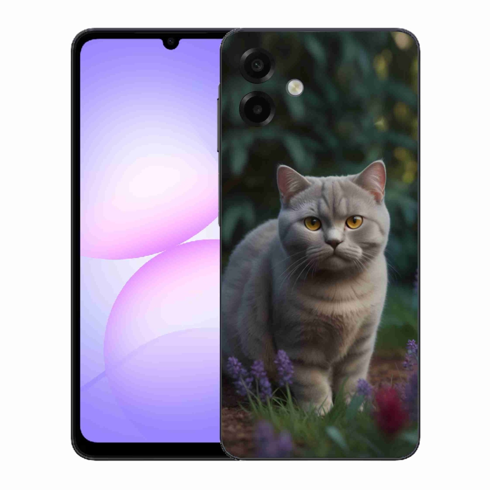 Zselés borítás mmCase Samsung Galaxy A07 - brit macska