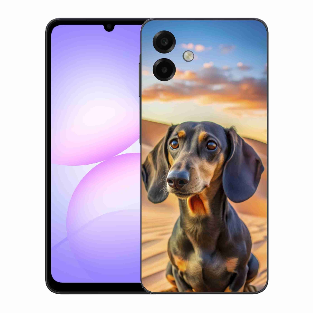 Zselés borítás mmCase Samsung Galaxy A07 - tacskó 3