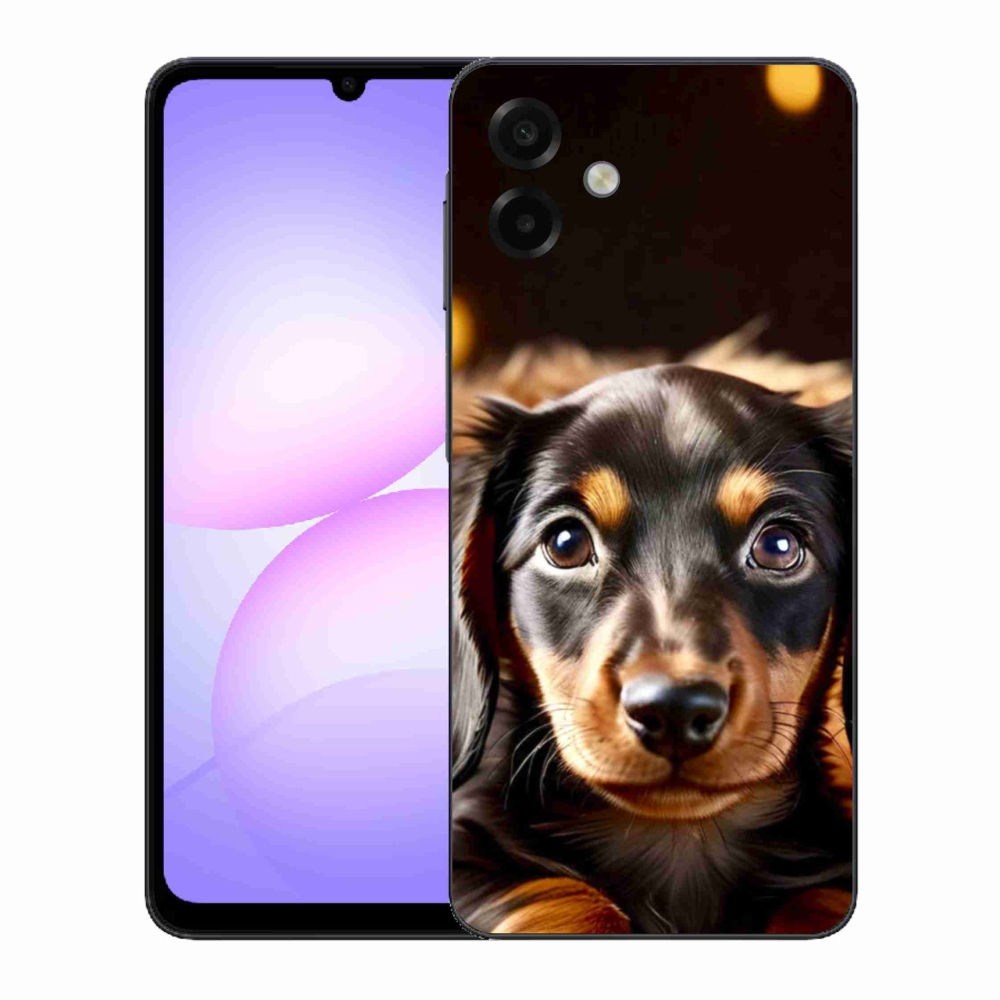 Zselés borítás mmCase Samsung Galaxy A07 - tacskóhoz