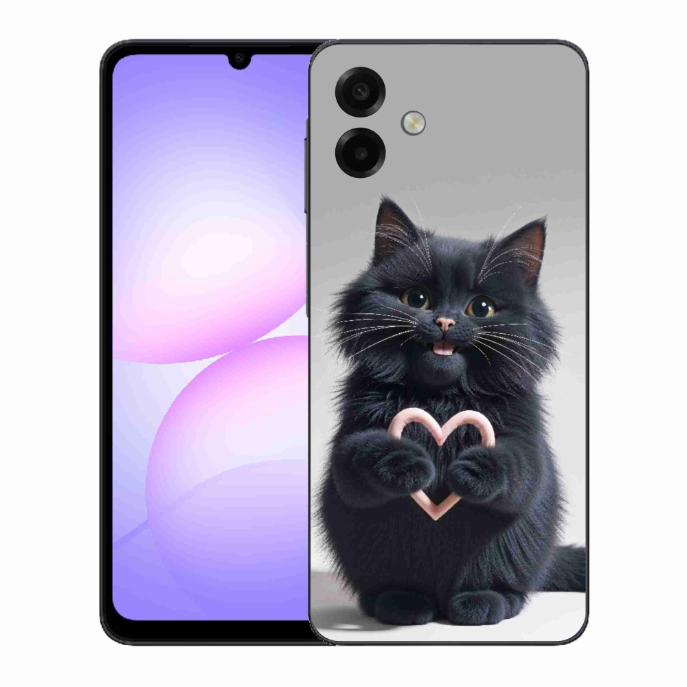 Gél borítás mmCase Samsung Galaxy A07 - macskaszerelem 3