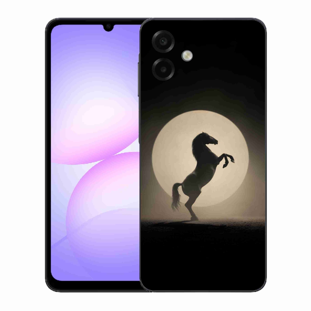 Zselés borítás mmCase Samsung Galaxy A07 készülékhez - ló sziluettben