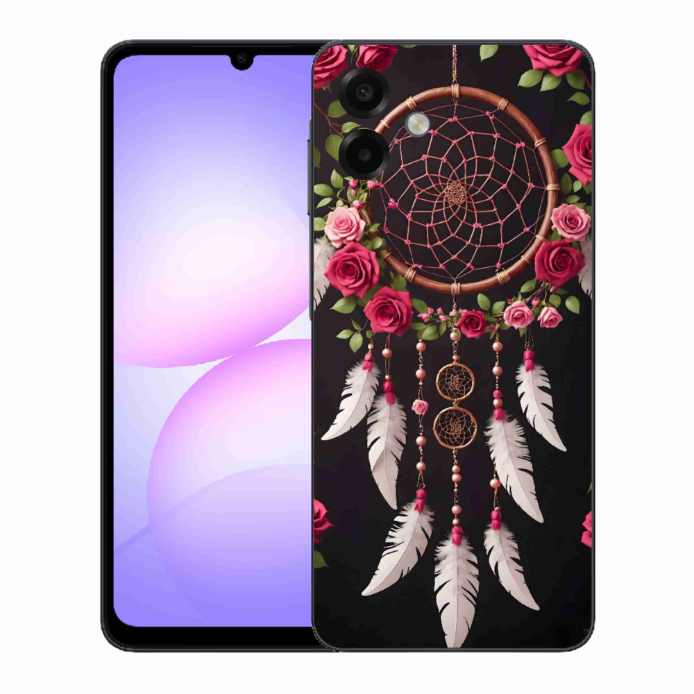 Gél borítás mmCase Samsung Galaxy A07 készülékhez - álomfogó rózsákkal