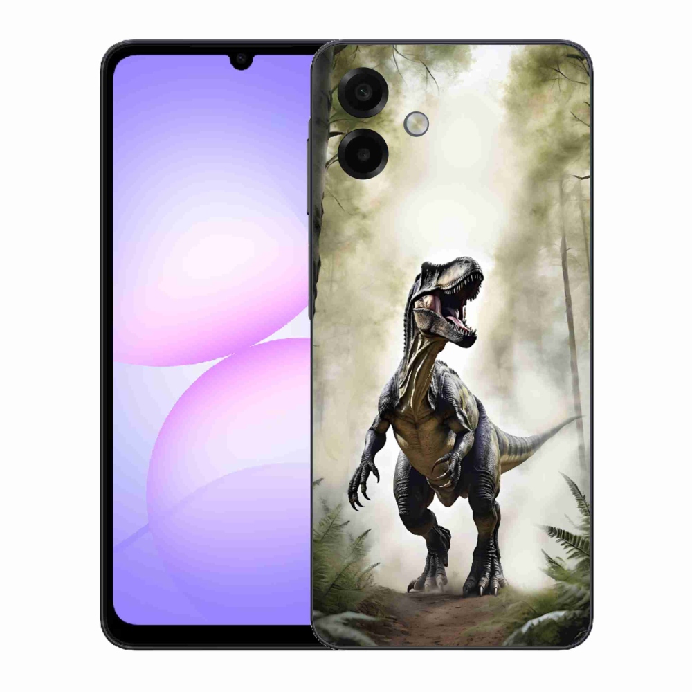 Gél borítás mmCase Samsung Galaxy A07 - dühös T-Rex
