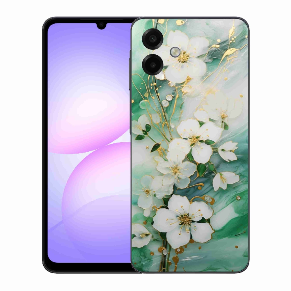 Gél borítás mmCase Samsung Galaxy A07 - finom virágok