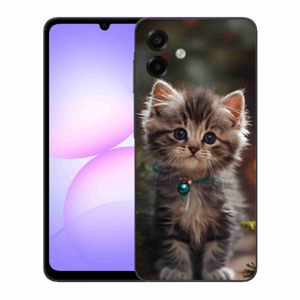 Gél borítás mmCase Samsung Galaxy A07 - aranyos cica 11