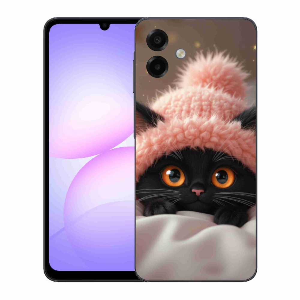 Gél borítás mmCase Samsung Galaxy A07 - aranyos cica 7