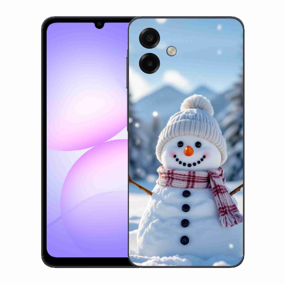 Gél borítás mmCase Samsung Galaxy A07 - hóember 3