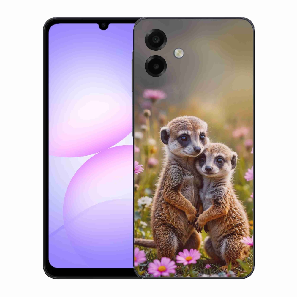 Gél borító mmCase Samsung Galaxy A07 - szurikátás duóhoz