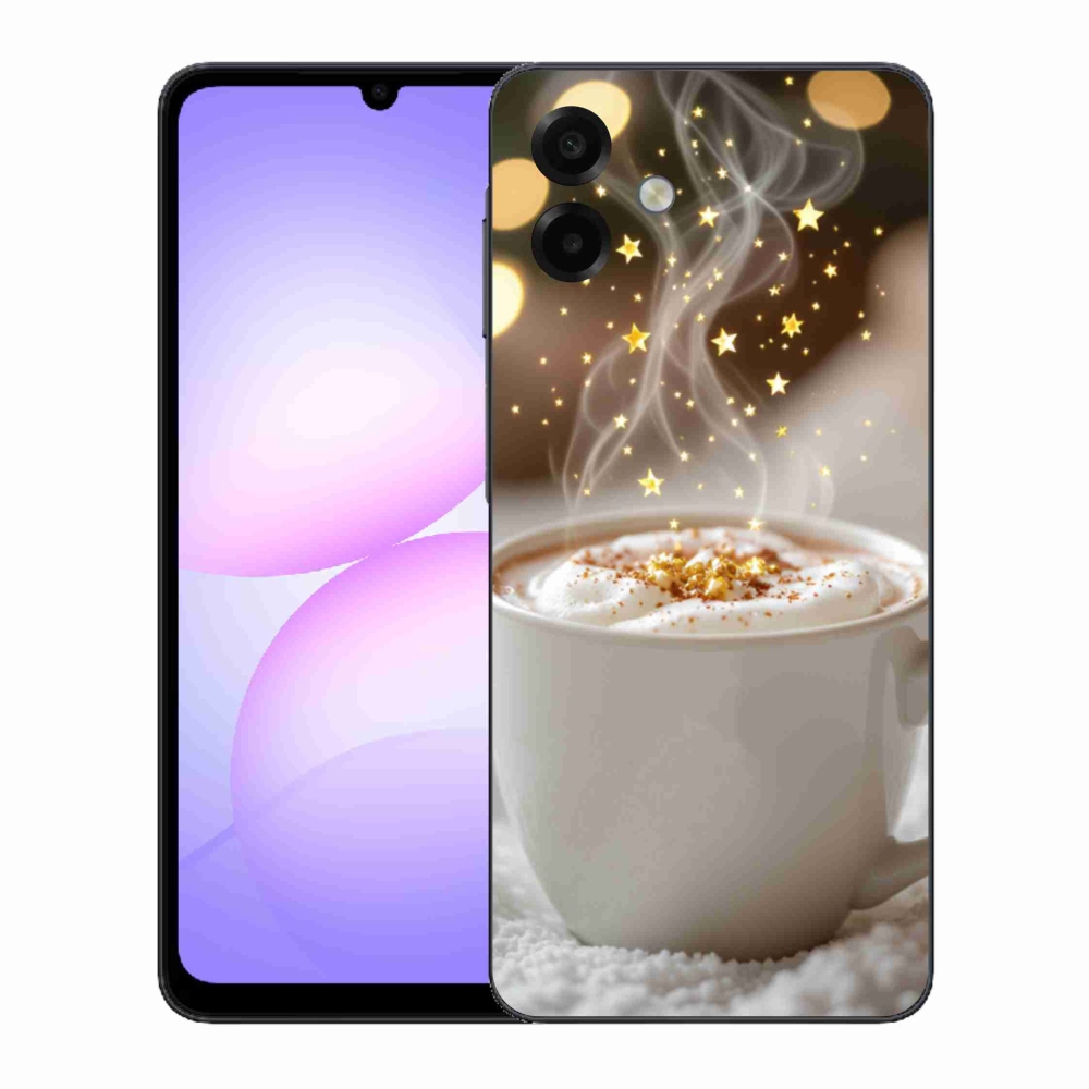 Gél borítás mmCase Samsung Galaxy A07 - Karácsonyi forró ital