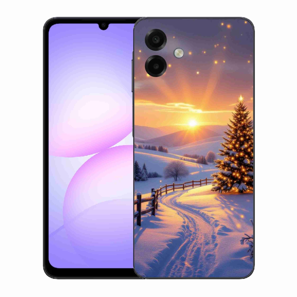 Gél borítás mmCase Samsung Galaxy A07 - téli tájkép