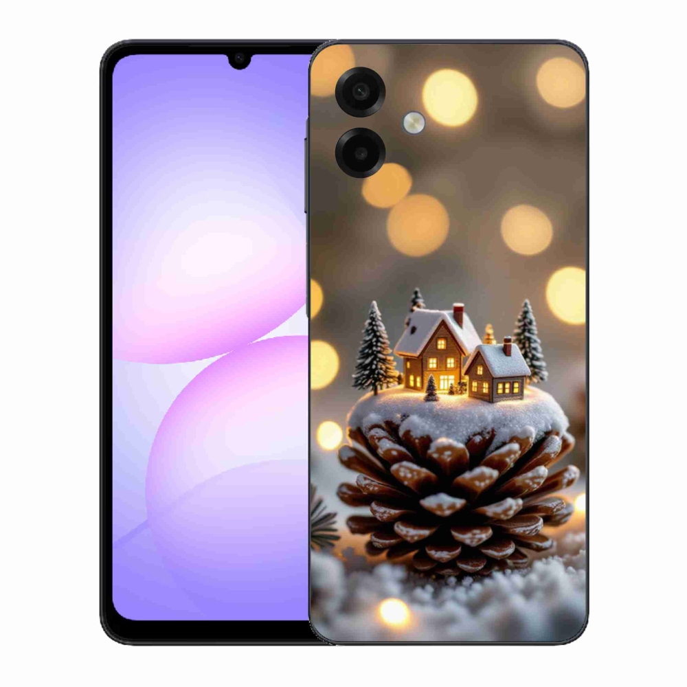 Gél borítás mmCase Samsung Galaxy A07 - téli falu