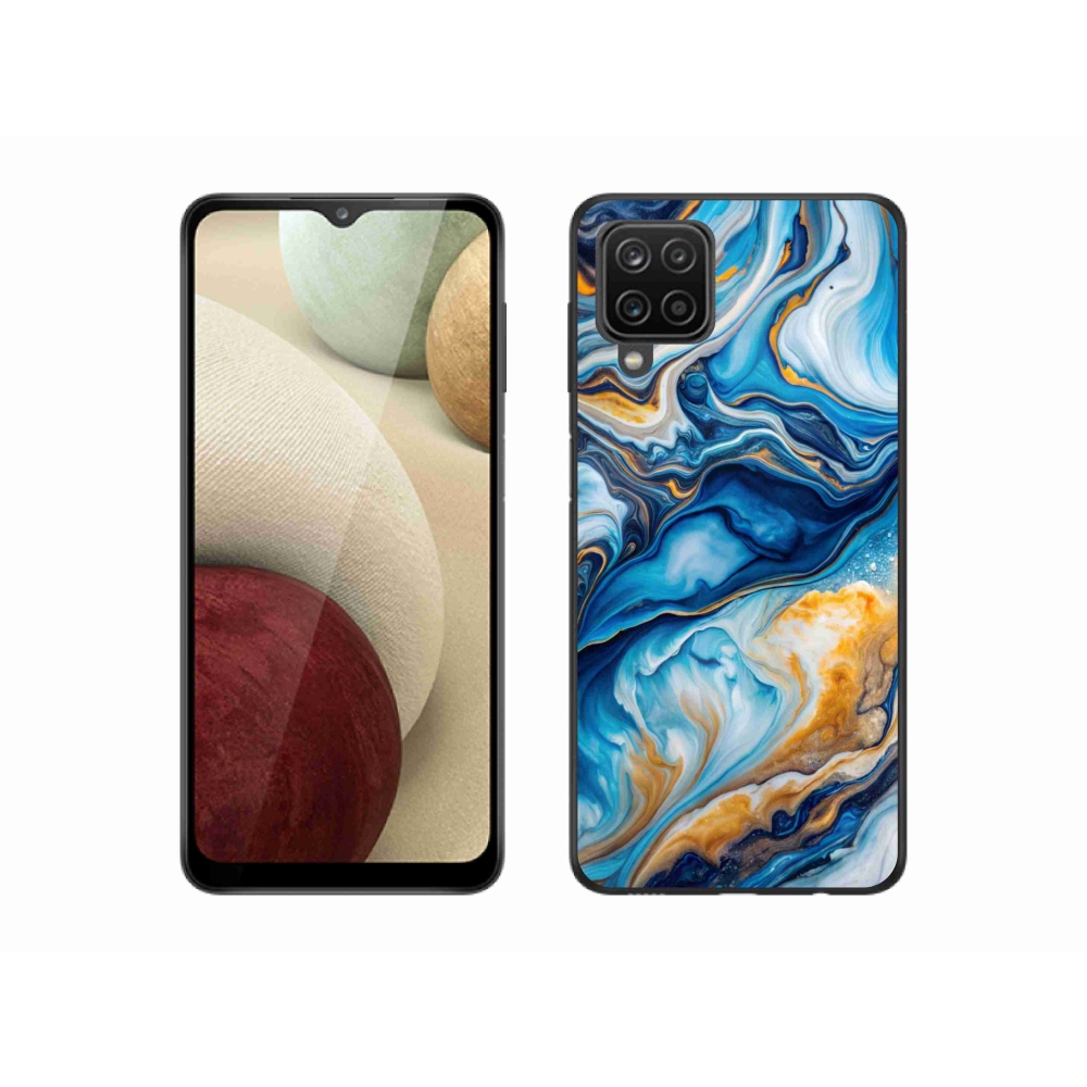 Gél borítás mmCase Samsung Galaxy A12 készülékhez - absztrakt motívum 34