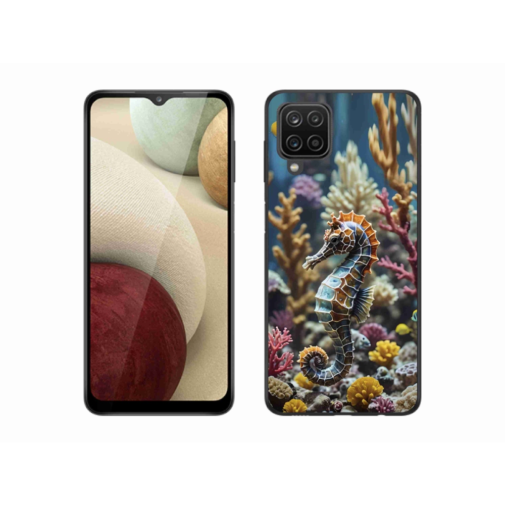 Zselés borítás mmCase Samsung Galaxy A12 készülékhez - csikóhal 2