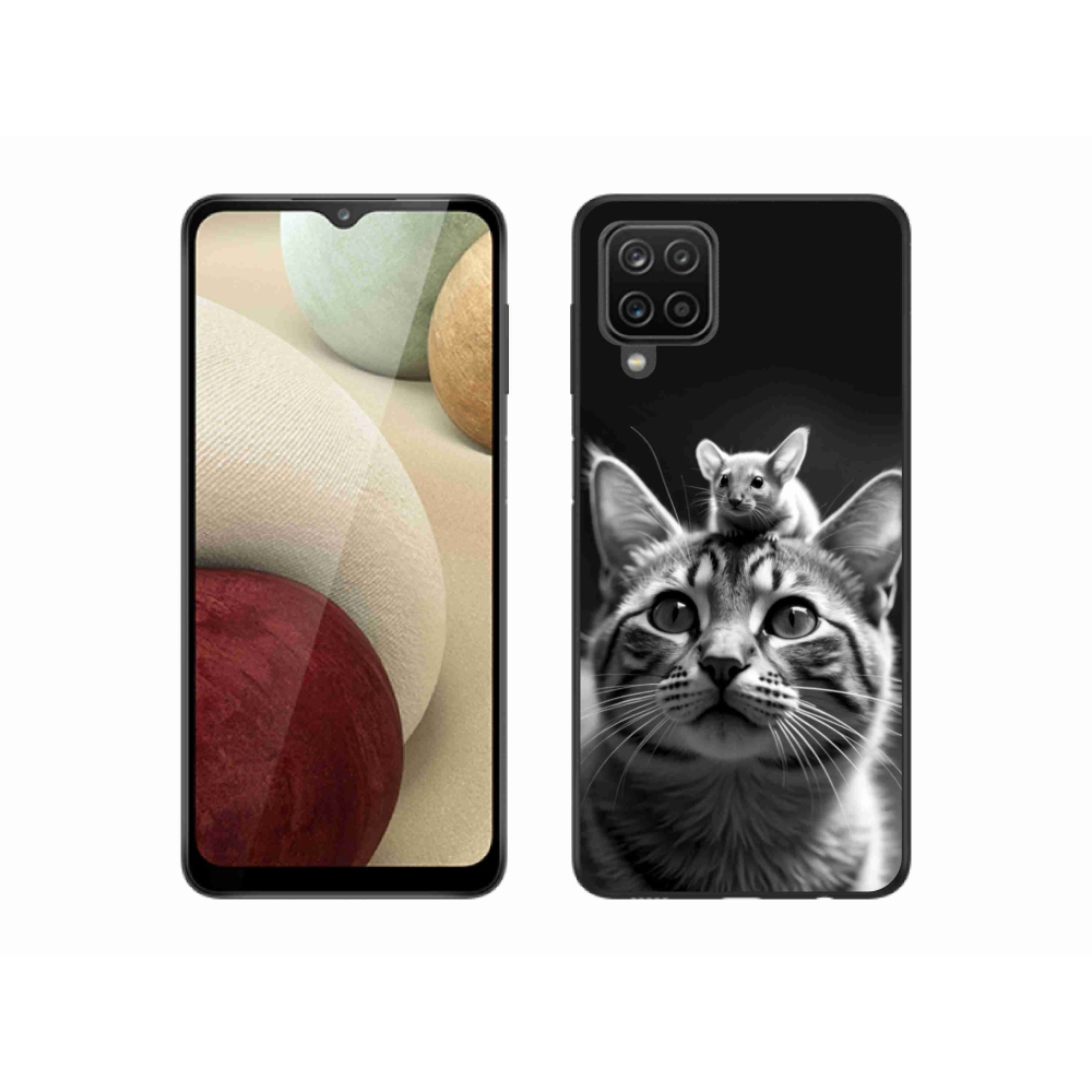 Gél borítás mmCase Samsung Galaxy A12 - állatbarátság 2