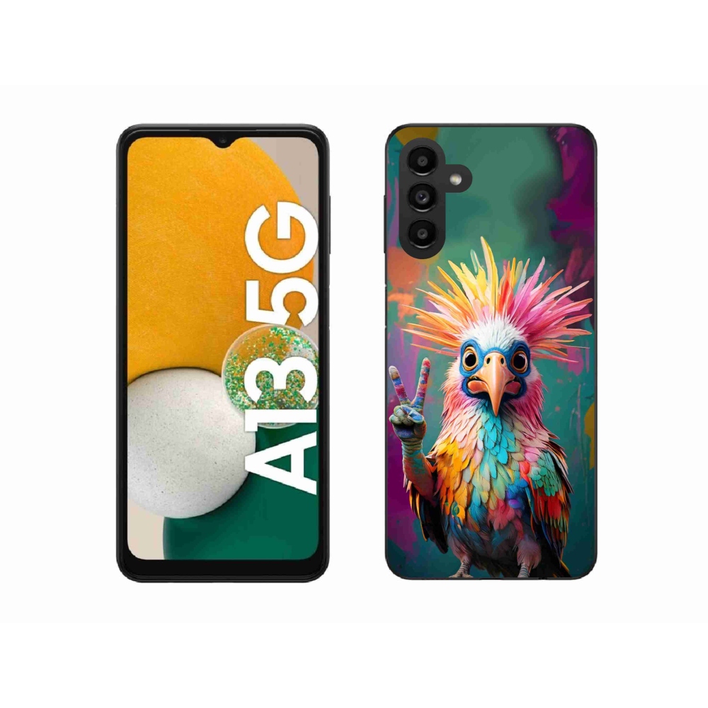Zselés borítás mmCase Samsung Galaxy A13 5G - színes lázadó