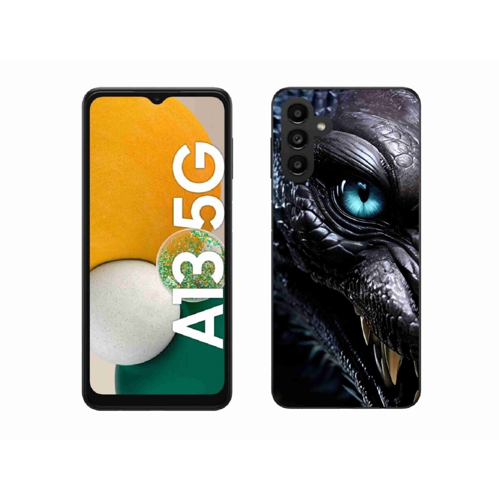 Zselés borítás mmCase Samsung Galaxy A13 5G - sárkány nézet