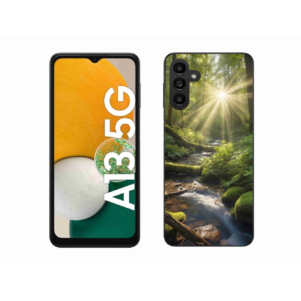 Gél borítás mmCase Samsung Galaxy A13 5G - erdő mélysége
