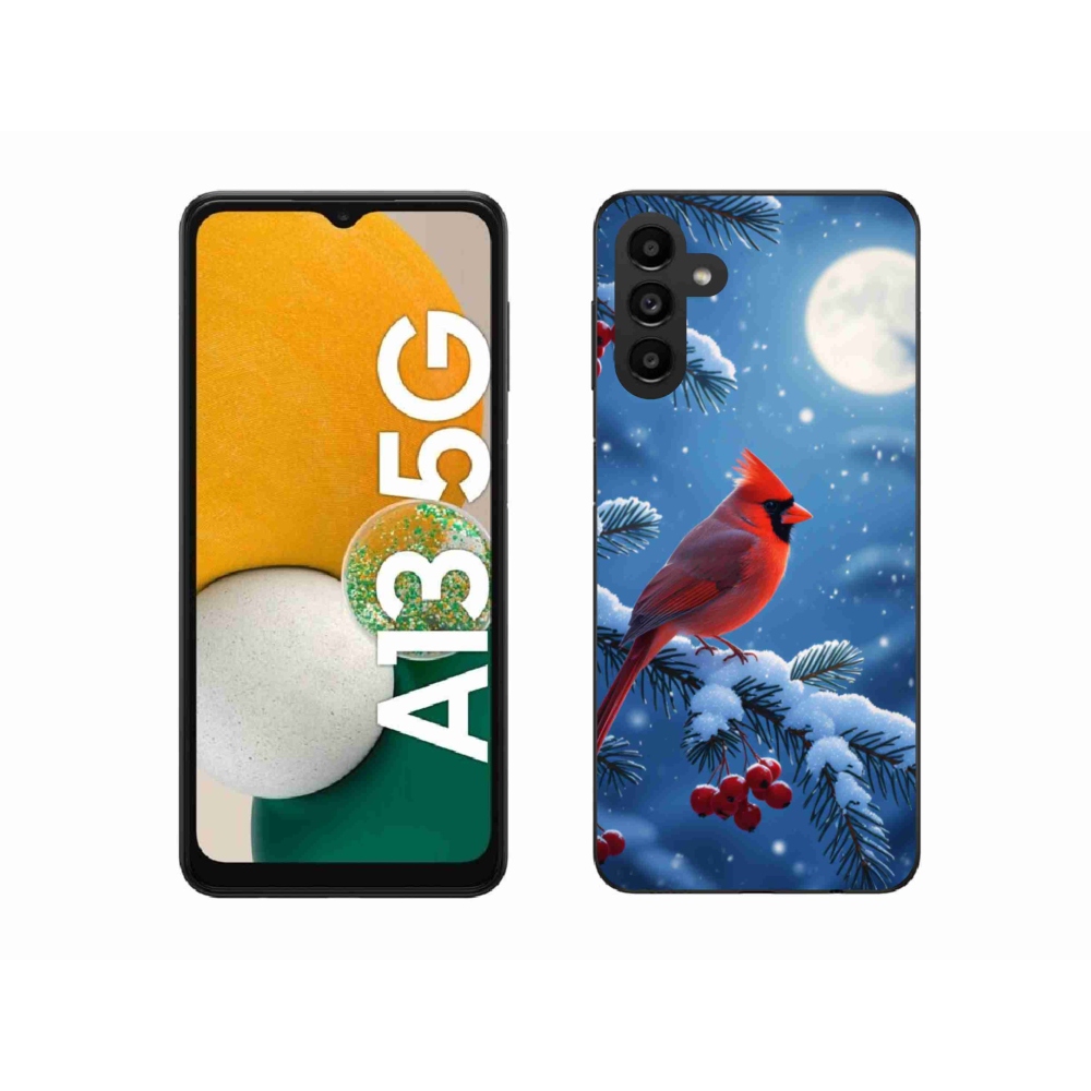 Zselés borítás mmCase Samsung Galaxy A13 5G - bíborvörös