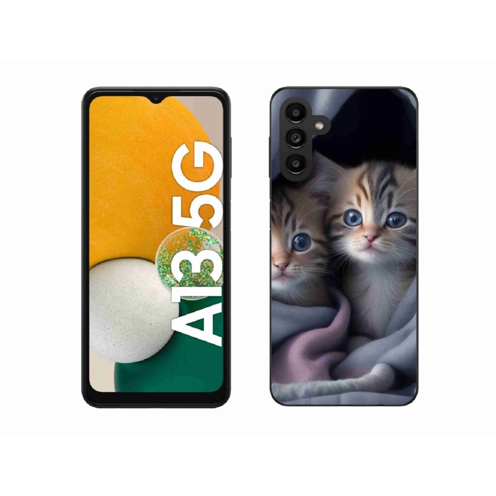 Gél védőburkolat mmCase Samsung Galaxy A13 5G - cat duo 2 -hoz