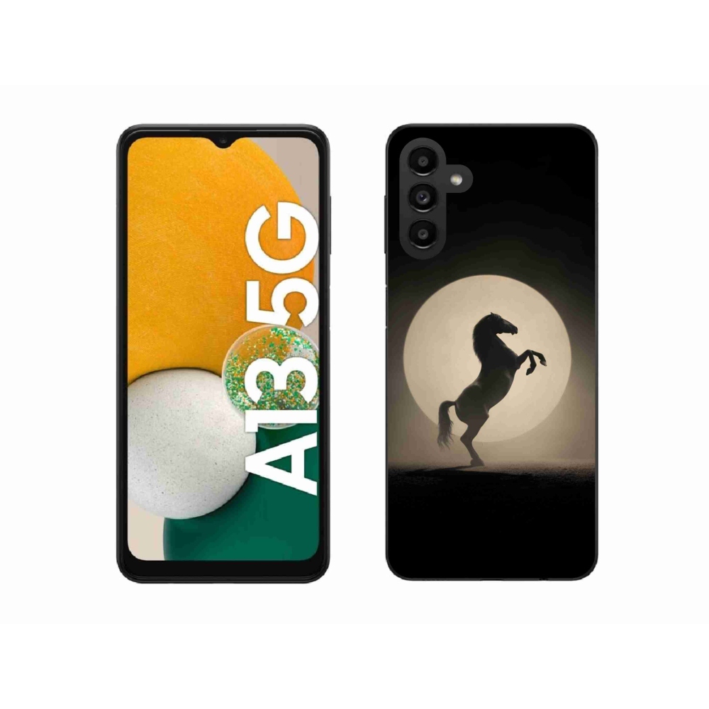 Zselés borítás mmCase Samsung Galaxy A13 5G - ló sziluettje