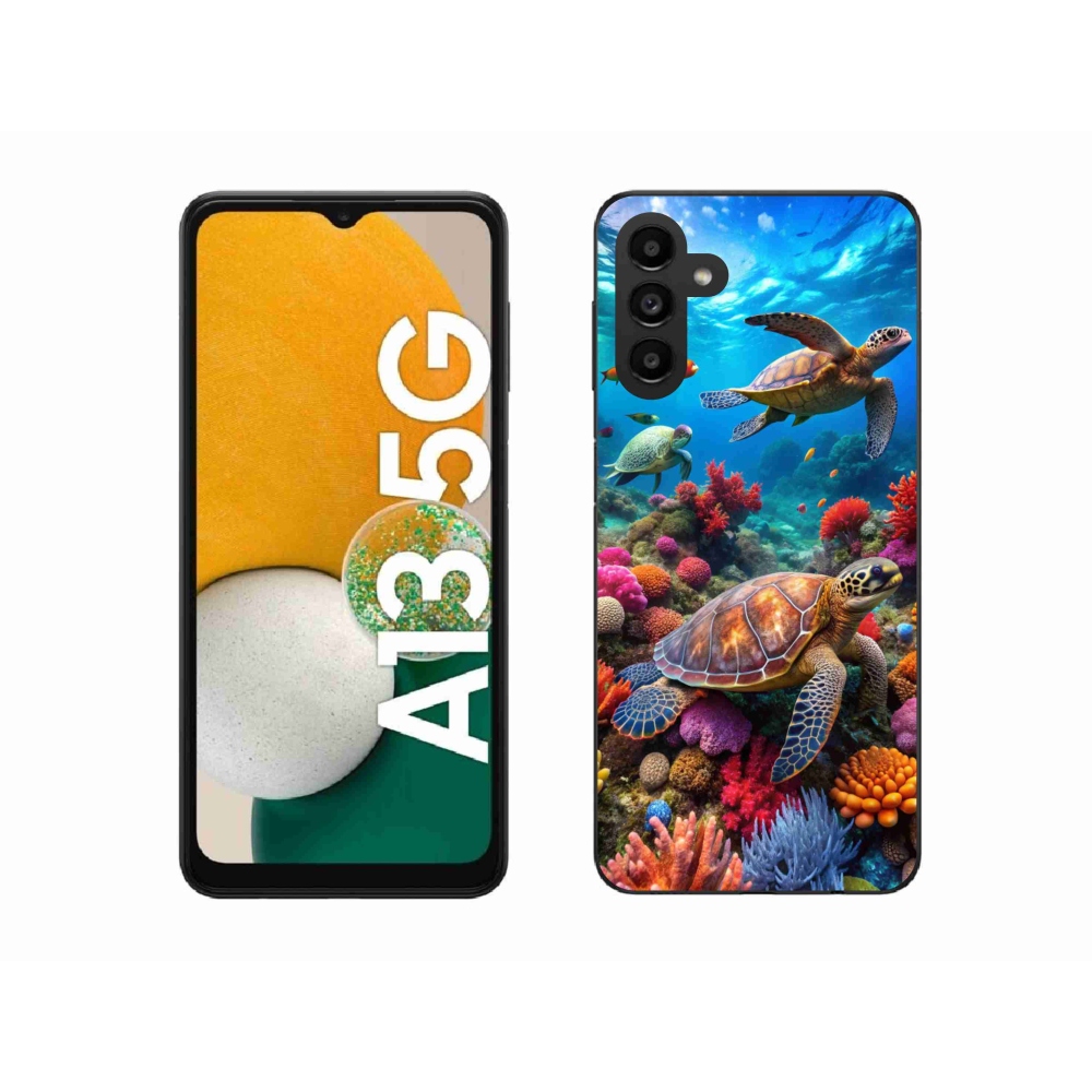 Zselés borítás mmCase Samsung Galaxy A13 5G - Sea World 2